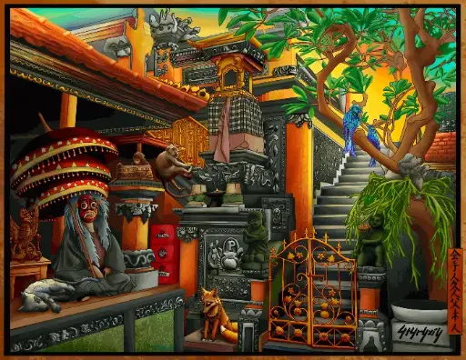 Spirits of Bali Print
